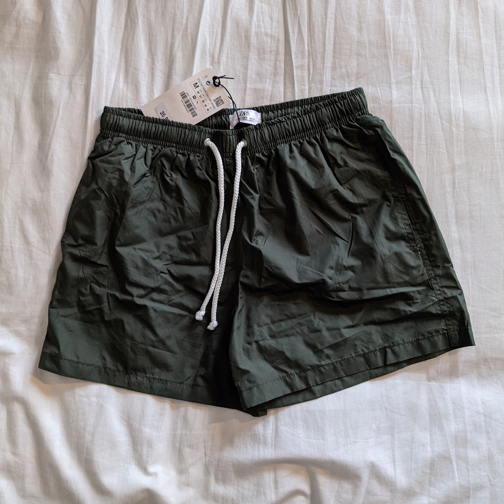 NWT Zara Swim Shorts